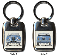 Jaguar XK150S DHC 1957-61 Keyring 5